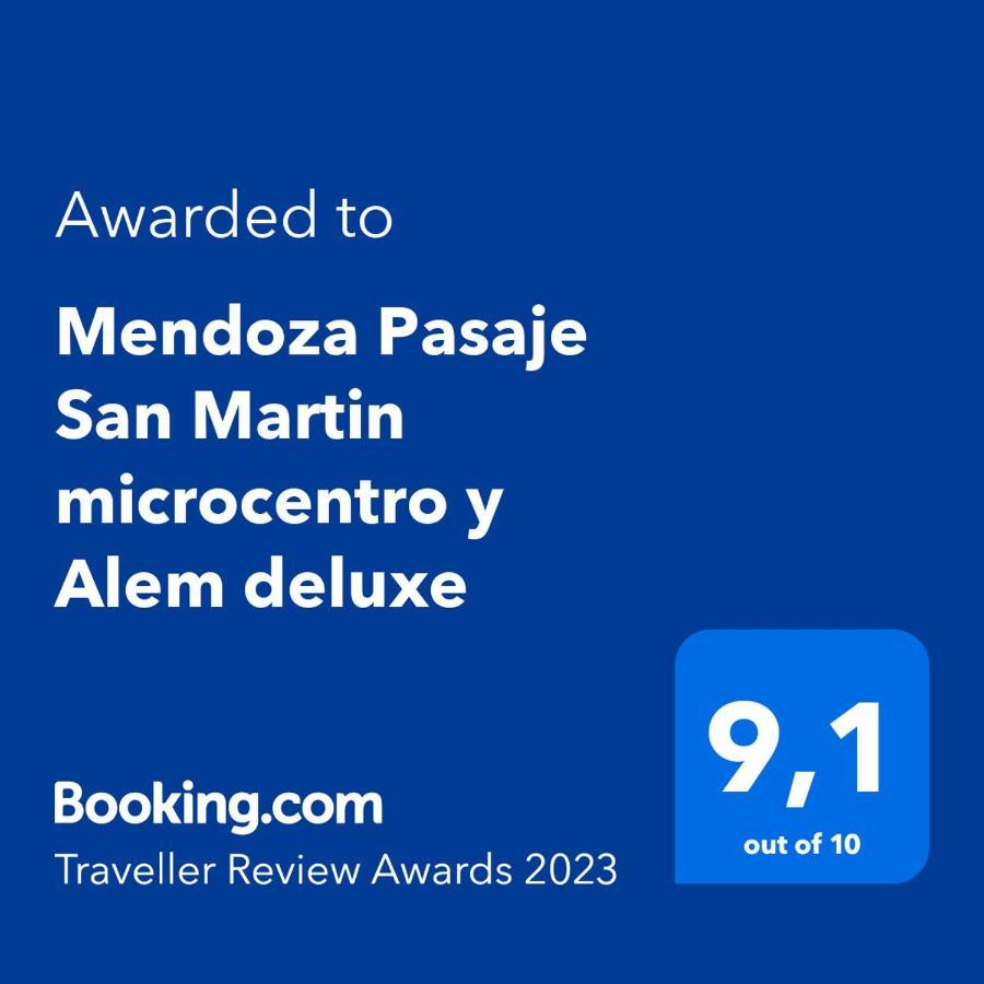Mendoza 3 Dormitorios Con Balcones Y Alem Chic Monoambiente Y Mendoza Estudio Para 1 3 Apartamentos المظهر الخارجي الصورة